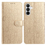 Custodia per telefono in pelle con motivo a margherite in rilievo, For Samsung Galaxy A57 5G, For Samsung Galaxy A37 5G