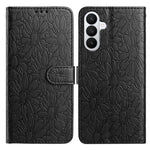 Custodia per telefono in pelle con motivo a margherite in rilievo, For Samsung Galaxy A57 5G, For Samsung Galaxy A37 5G