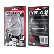 Cavo dati in silicone da tipo C a tipo C WK WDC-93 65W, lunghezza: 1,2 m, WDC-93