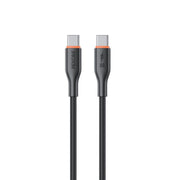 Cavo dati in silicone da tipo C a tipo C WK WDC-93 65W, lunghezza: 1,2 m, WDC-93