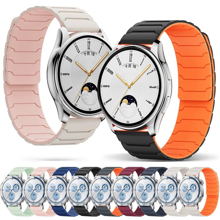 Cinturino magnetico in silicone xDfind per Huawei Watch GT5 / GT4, 22mm, 20mm