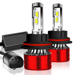 2 lampadine a LED per fari auto da 25W 2500lm 6000K, 9004, 9005, 9006, 9007, H1, H4, H7, H11, H13