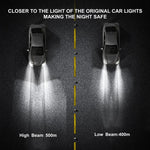 2 lampadine a LED per fari auto da 25W 2500lm 6000K, 9004, 9005, 9006, 9007, H1, H4, H7, H11, H13