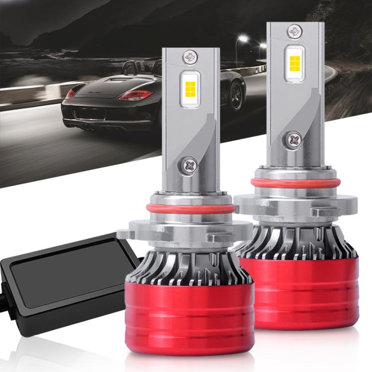 2 lampadine a LED per fari auto da 25W 2500lm 6000K, 9004, 9005, 9006, 9007, H1, H4, H7, H11, H13
