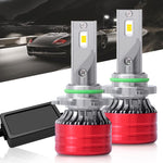 2 lampadine a LED per fari auto da 25W 2500lm 6000K, 9004, 9005, 9006, 9007, H1, H4, H7, H11, H13