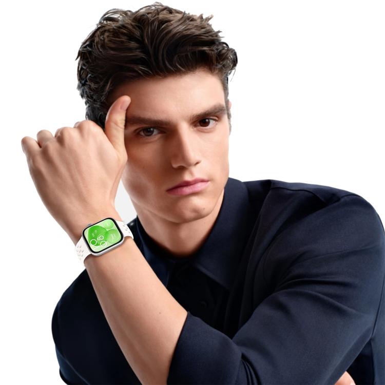 Cinturino per orologio in silicone con fibbia inversa a rete xDfind, For Huawei Watch Fit 5 / Fit 5 Pro / Fit 4