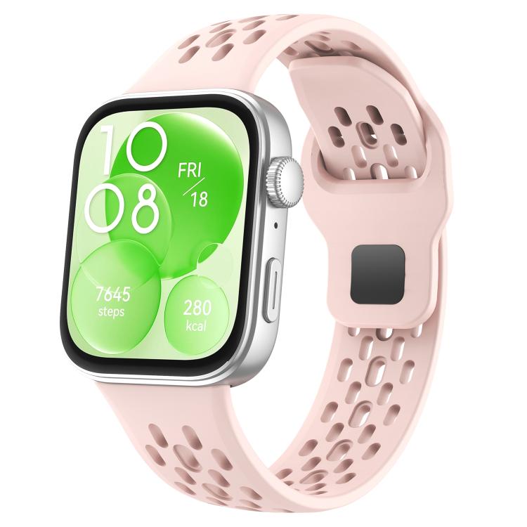 Cinturino per orologio in silicone con fibbia inversa a rete xDfind, For Huawei Watch Fit 5 / Fit 5 Pro / Fit 4