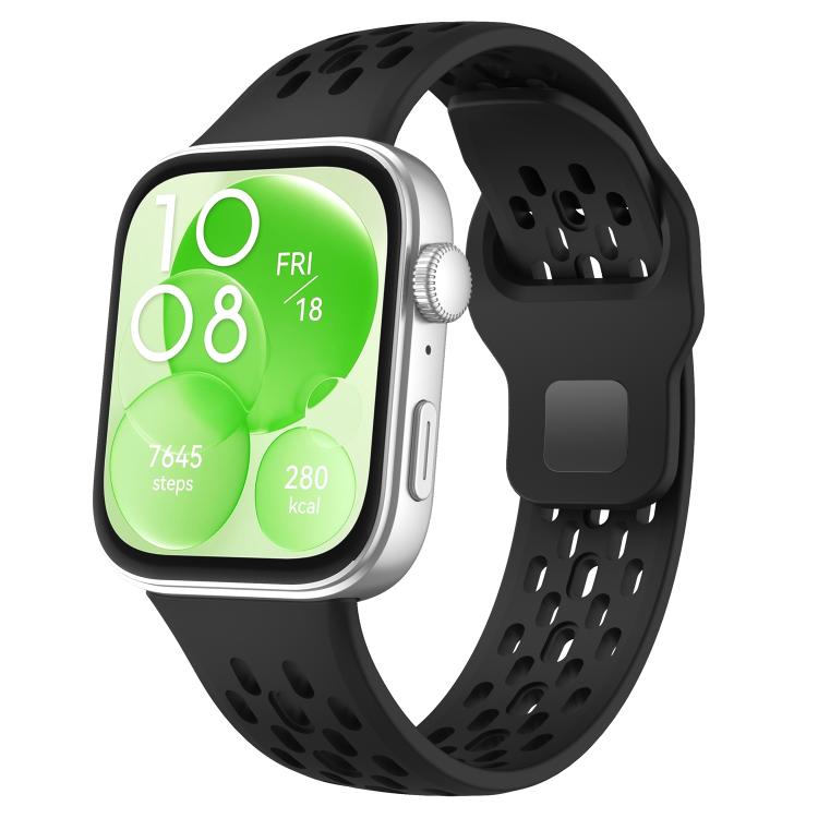 Cinturino per orologio in silicone con fibbia inversa a rete xDfind, For Huawei Watch Fit 5 / Fit 5 Pro / Fit 4