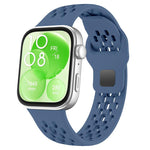 Cinturino per orologio in silicone con fibbia inversa a rete xDfind, For Huawei Watch Fit 5 / Fit 5 Pro / Fit 4