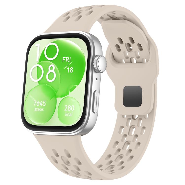 Cinturino per orologio in silicone con fibbia inversa a rete xDfind, For Huawei Watch Fit 5 / Fit 5 Pro / Fit 4