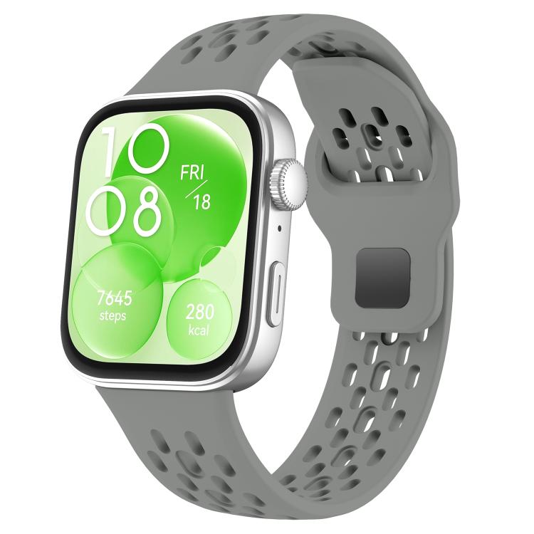 Cinturino per orologio in silicone con fibbia inversa a rete xDfind, For Huawei Watch Fit 5 / Fit 5 Pro / Fit 4