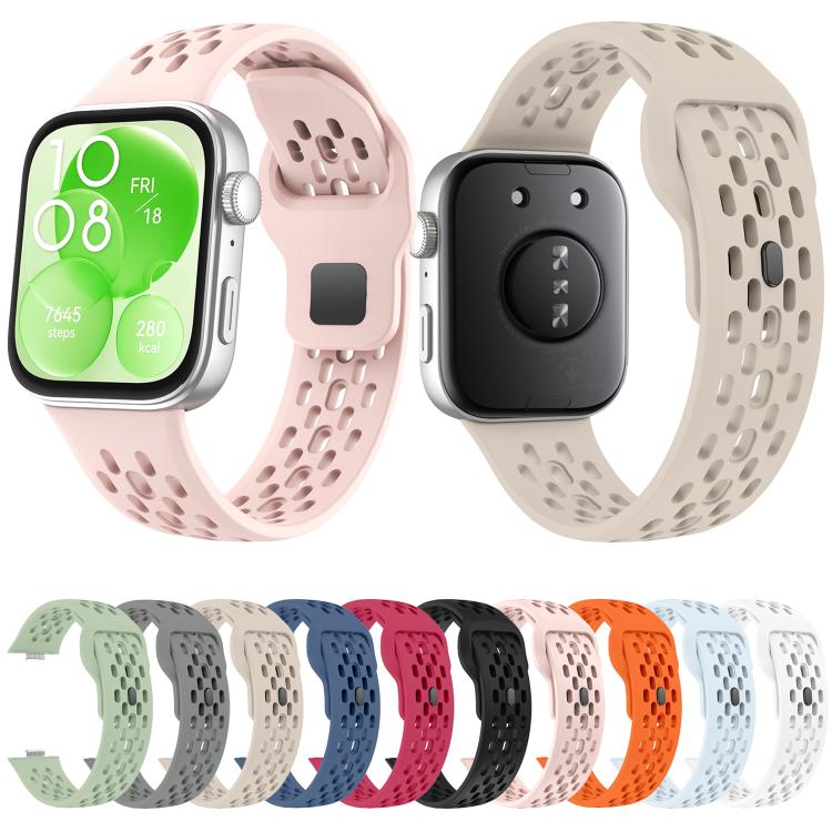 Cinturino per orologio in silicone con fibbia inversa a rete xDfind, For Huawei Watch Fit 5 / Fit 5 Pro / Fit 4