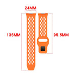 Cinturino per orologio in silicone con fibbia inversa a rete xDfind, For Huawei Watch Fit 5 / Fit 5 Pro / Fit 4