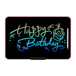 Lavagna LCD ricaricabile per bambini per disegnare e fare graffiti., 16 inch Pink / Color Writing, 16 inch Pink / Green Writing, 16 inch Black / Color Writing, 16 inch Black / Green Writing, 16 inch Yellow / Color Writing, 16 inch Yellow / Green Writin...