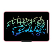 Lavagna LCD ricaricabile per bambini per disegnare e fare graffiti., 16 inch Pink / Color Writing, 16 inch Pink / Green Writing, 16 inch Black / Color Writing, 16 inch Black / Green Writing, 16 inch Yellow / Color Writing, 16 inch Yellow / Green Writin...