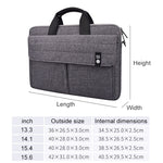 Valigetta porta laptop in nylon per 13-15,6 pollici
