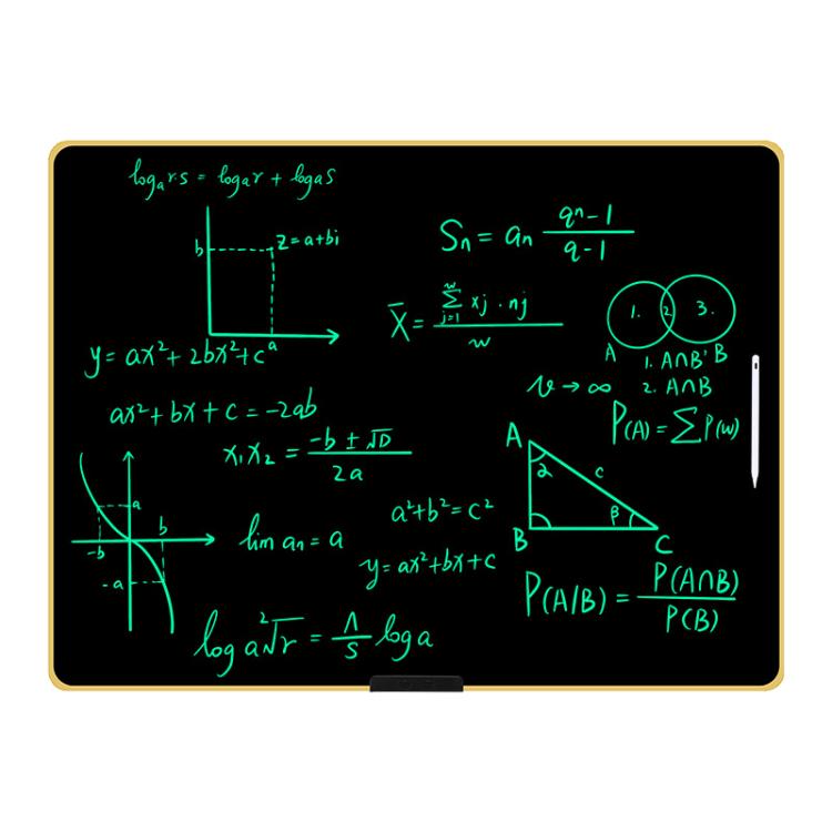 Lavagna LCD ricaricabile per bambini per disegnare e fare graffiti., 16 inch Pink / Color Writing, 16 inch Pink / Green Writing, 16 inch Black / Color Writing, 16 inch Black / Green Writing, 16 inch Yellow / Color Writing, 16 inch Yellow / Green Writin...