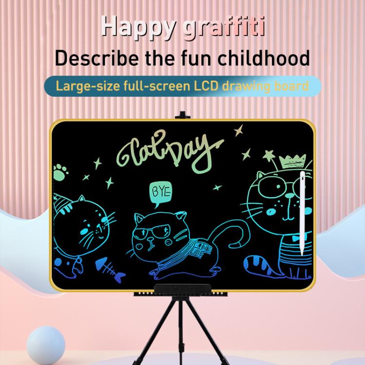 Lavagna LCD ricaricabile per bambini per disegnare e fare graffiti., 16 inch Pink / Color Writing, 16 inch Pink / Green Writing, 16 inch Black / Color Writing, 16 inch Black / Green Writing, 16 inch Yellow / Color Writing, 16 inch Yellow / Green Writin...