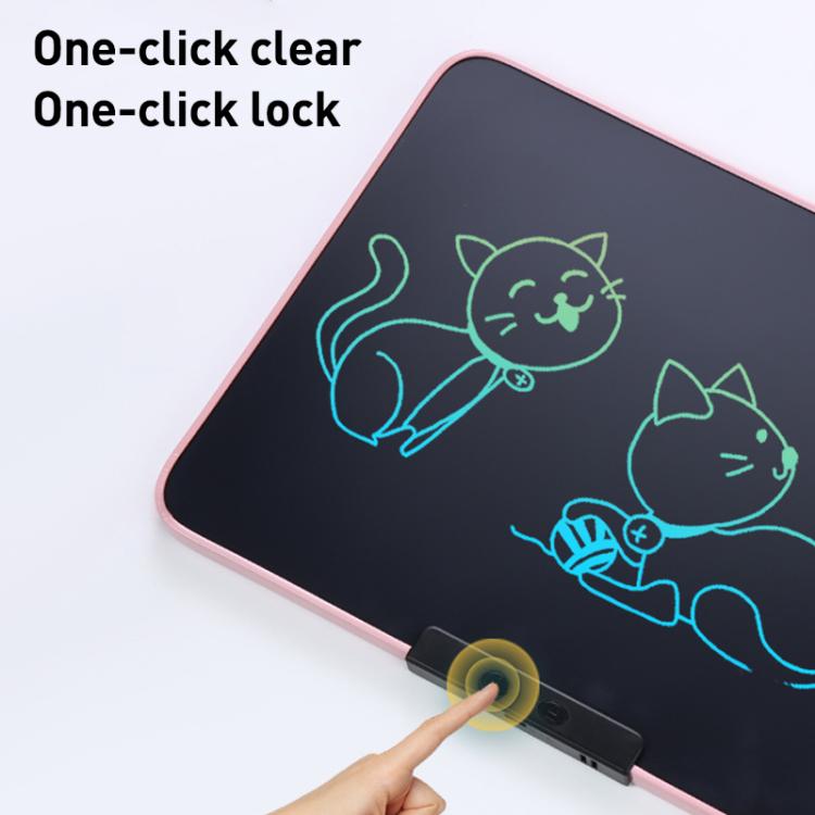 Lavagna LCD ricaricabile per bambini per disegnare e fare graffiti., 16 inch Pink / Color Writing, 16 inch Pink / Green Writing, 16 inch Black / Color Writing, 16 inch Black / Green Writing, 16 inch Yellow / Color Writing, 16 inch Yellow / Green Writin...