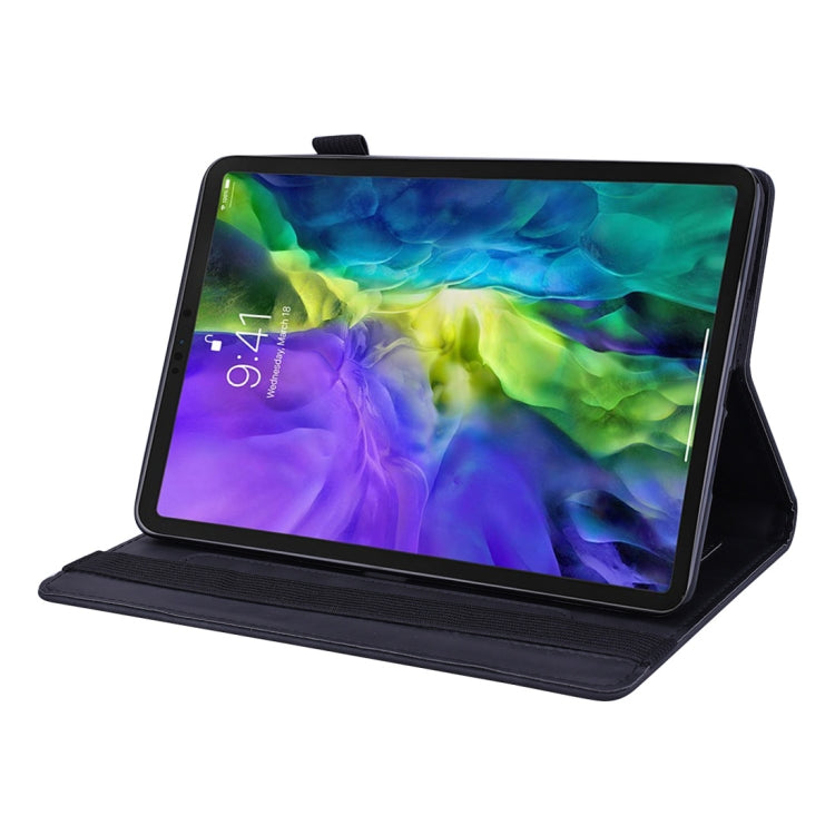 Custodia flip in pelle con slot carte per iPad Air 11" e Galaxy T