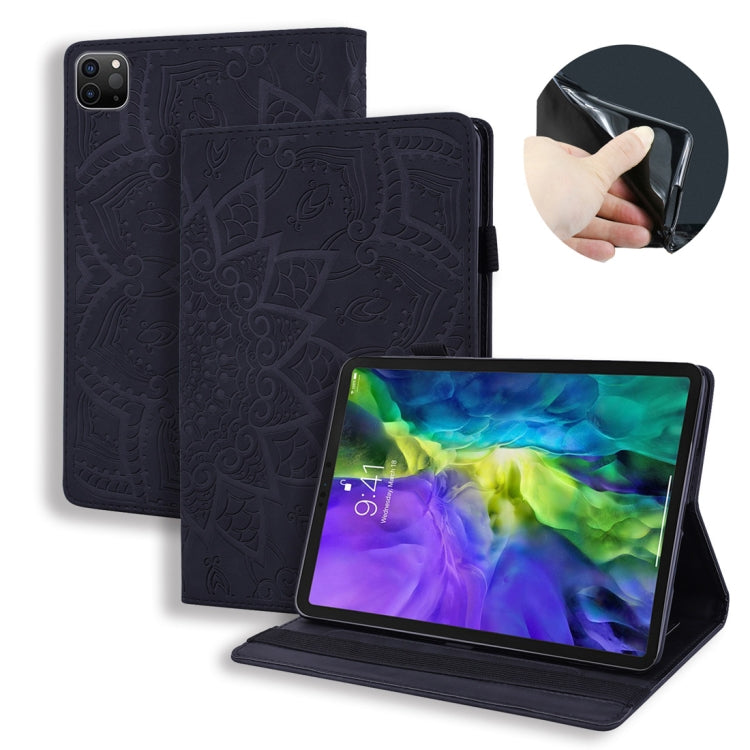 Custodia flip in pelle con slot carte per iPad Air 11" e Galaxy T