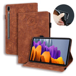 Custodia flip in pelle con slot carte per iPad Air 11" e Galaxy T