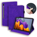 Custodia flip in pelle con slot carte per iPad Air 11" e Galaxy T