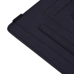 Custodia portafoglio in pelle con supporto per tablet