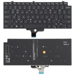 Tastiera retroilluminata per laptop Dell LATITUDE P33S 13-7300 7310, versione USA., For Dell LATITUDE P33S 13-7300 7310