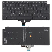 Tastiera retroilluminata per laptop Dell LATITUDE P33S 13-7300 7310, versione USA., For Dell LATITUDE P33S 13-7300 7310