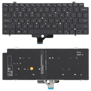 Tastiera retroilluminata per laptop Dell Latitude 7410 7410 2in1 P131G P119G, versione USA., For Dell Latitude 7410