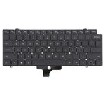 Tastiera retroilluminata per laptop Dell Latitude 7410 7410 2in1 P131G P119G, versione USA., For Dell Latitude 7410