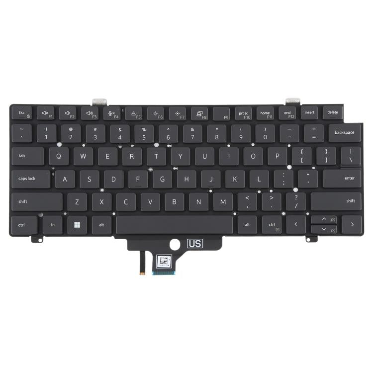 Tastiera retroilluminata per laptop Dell Latitude 7420 5420, versione USA., For Dell Latitude 7420 5420