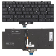 Tastiera retroilluminata per laptop Dell Latitude 5320 7320, versione USA., For Dell Latitude 5320 7320