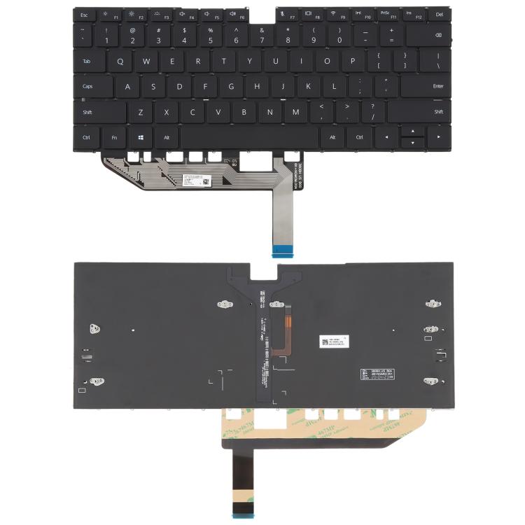 Tastiera retroilluminata per laptop Huawei Matebook X 2020 EUL-W19P EUL-W19 EUL-W29 W29P (versione USA), For Huawei Matebook X 2020