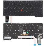 Tastiera retroilluminata per laptop con puntatore, versione USA, per Lenovo ThinkPad X13 Gen 2 20WK 20XH X13 Yoga Gen 2, For Lenovo ThinkPad X13 Gen 2