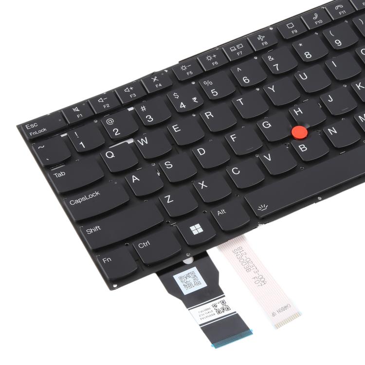 Tastiera retroilluminata per laptop con puntatore, versione USA, per Lenovo ThinkPad T14s Gen 2 P1 GEN4 X1 Extreme Gen4, For Lenovo ThinkPad T14s Gen 2 P1