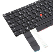 Tastiera retroilluminata per laptop con puntatore, versione USA, per Lenovo Thinkpad E480 E485 E490 E495 E490S L380 L480 L390 L490 R480 R490 T480S T490 T495 01YP360, For Lenovo Thinkpad E480 E485