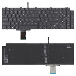 Tastiera per laptop in versione USA per Dell Precision 7550 7750 7560 7760, For Dell Precision 7550 7750 7560 7760