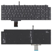 Tastiera per laptop in versione USA per Dell Precision 7550 7750 7560 7760, For Dell Precision 7550 7750 7560 7760