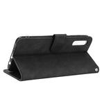 Custodia portafoglio in pelle PU con chiusura magnetica per smart