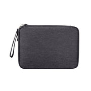 SM01 Multi-funzione Impermeabile Doppio Strato Cavo Dati Auricolare U Disco Accessori Digitali Borsa di Immagazzinaggio, Dimensioni: L, Size: L(Black), Size: L(Navy Blue)
