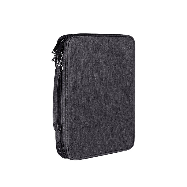 SM01 Multi-funzione Impermeabile Doppio Strato Cavo Dati Auricolare U Disco Accessori Digitali Borsa di Immagazzinaggio, Dimensioni: L, Size: L(Black), Size: L(Navy Blue)