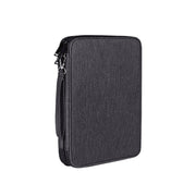 SM01 Multi-funzione Impermeabile Doppio Strato Cavo Dati Auricolare U Disco Accessori Digitali Borsa di Immagazzinaggio, Dimensioni: L, Size: L(Black), Size: L(Navy Blue)