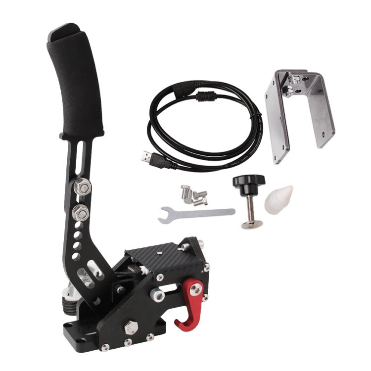 Auto Universale USB Drift Orizzontale Rally Racing Leva del Freno A Mano Periferiche di Gioco Professionali per Giochi di Corse G25/27/29 T500, HB031-BK
