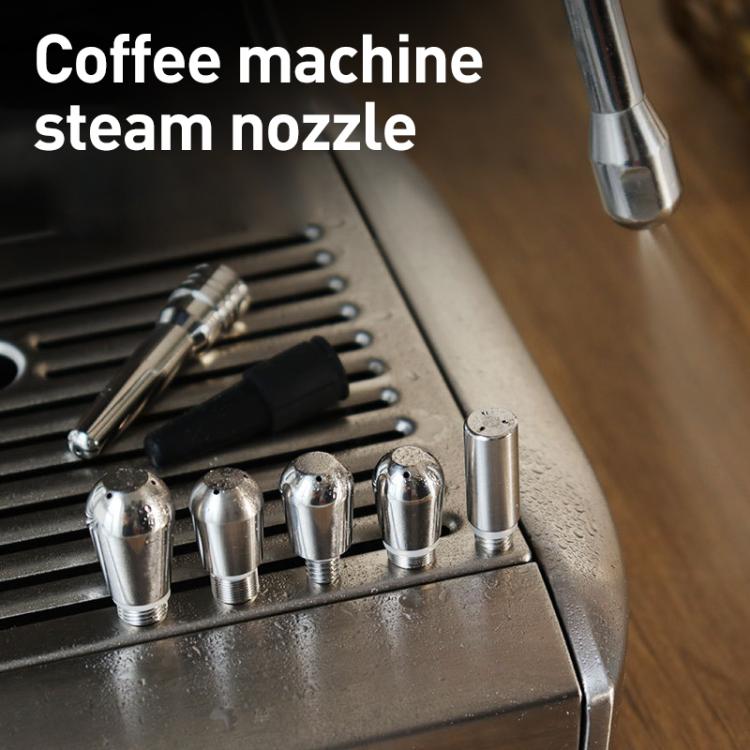Montalatte in acciaio inox per macchina da caffè con ugello a vapore, For Barsetto, 3-hole, For Barsetto, 4-hole, For Delonghi 9 Serie, Single-hole, For Delonghi 9 Serie, 3-hole, For Delonghi Stainless Steel, For Gemilai, 3-hole, For Gaggia, 3-hole