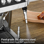 Ugello a innesto rapido A3 in acciaio inox per macchina da caffè DeLonghi, lancia vapore