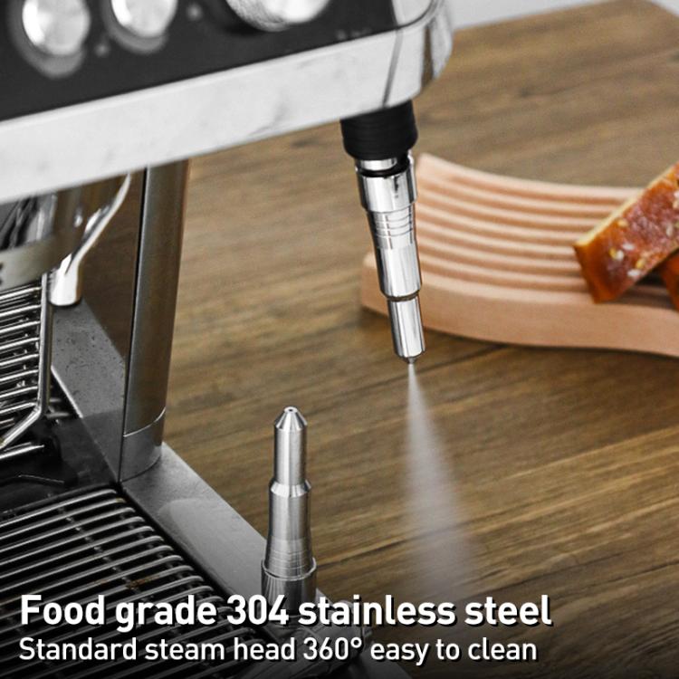 Ugello a innesto rapido A3 in acciaio inox per macchina da caffè DeLonghi, lancia vapore
