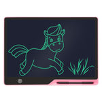 Tavoletta grafica LCD ricaricabile da 16 pollici per bambini, ideale per disegnare e scrivere., Pink / Green Writing, Black / Green Writing, Pink / Color Writing, Black / Color Writing, Blue / Color Writing
