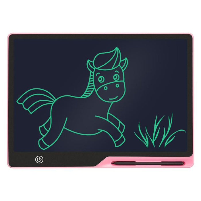 Tavoletta grafica LCD ricaricabile da 16 pollici per bambini, ideale per disegnare e scrivere., Pink / Green Writing, Black / Green Writing, Blue / Green Writing, Pink / Color Writing, Black / Color Writing, Blue / Color Writing